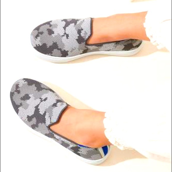 ROTHY GREY CAMO SNEAKER